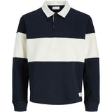 Jack & Jones Junior Sky Captain Jorfrederiksberg Blocking Sweat Polo Jnr