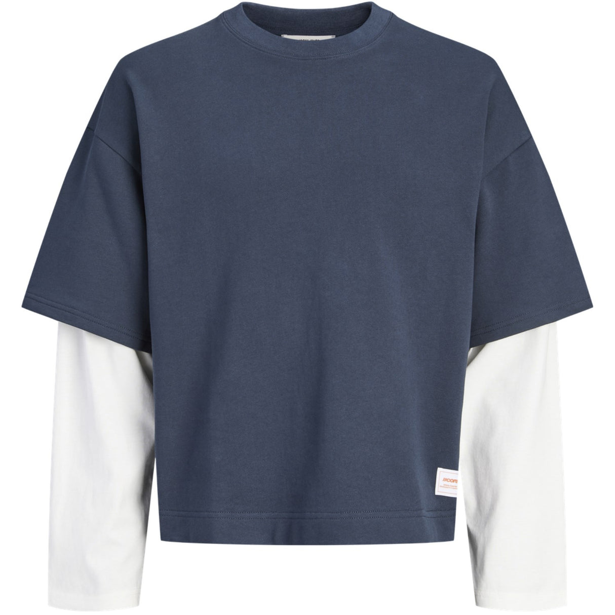 Jack & Jones Junior Outer Space Jcoecho Dobbel Layered Sweat Cn Jnr