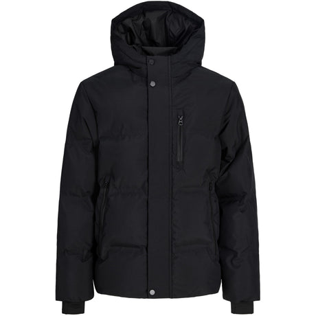 Jack & Jones Junior Black Jcotrace Alpha Puffer Jakke Jnr