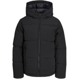 Jack & Jones Junior Black Jjgalaxy Puffer Jakke Jnr