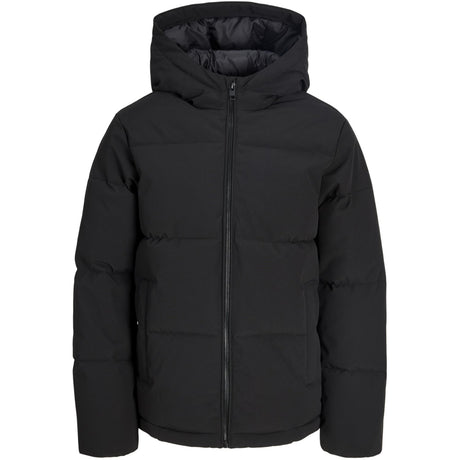 Jack & Jones Junior Black Jjgalaxy Puffer Jakke Jnr
