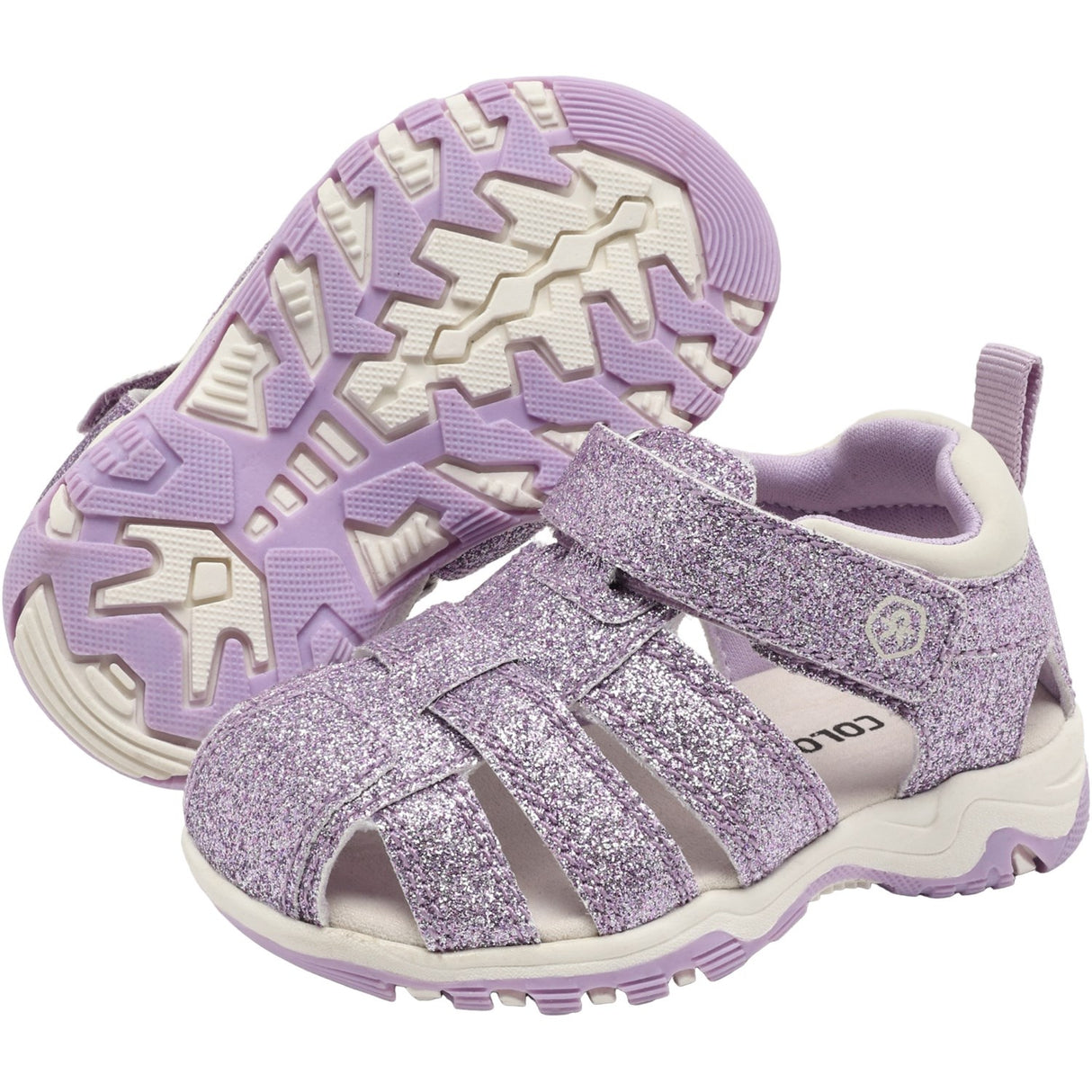 Color Kids Orchid Bloom Baby Sandaler M/ Borrelås Stropp