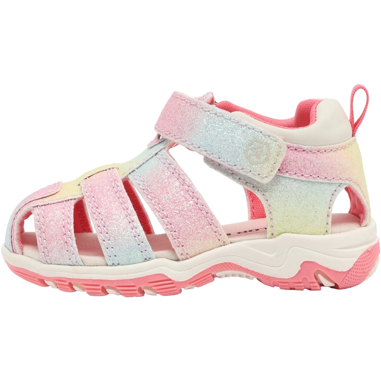 Color Kids Pink Lemonade Baby Sandaler M/ Borrelås Stropp
