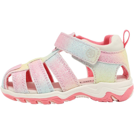 Color Kids Pink Lemonade Baby Sandaler M/ Borrelås Stropp