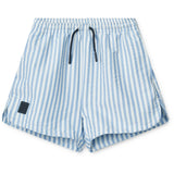 LIEWOOD Y/D Stripe Riverside / Creme De La Creme Aiden Seersucker Board Shorts