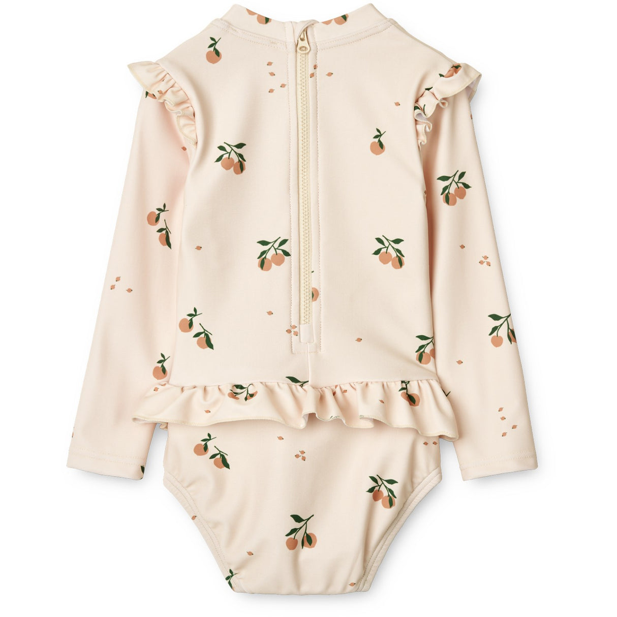LIEWOOD Peach / Sea Shell Sille Baby Printed Badedrakt