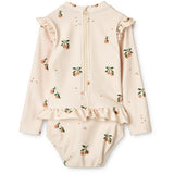 LIEWOOD Peach / Sea Shell Sille Baby Printed Badedrakt