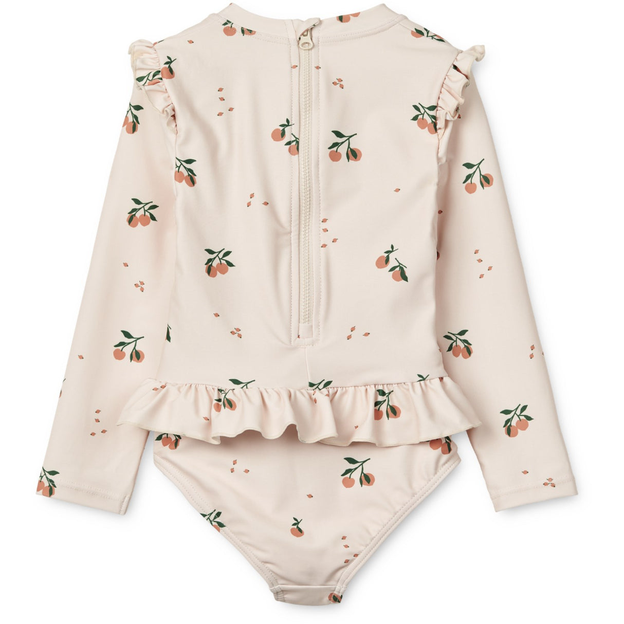 LIEWOOD Peach / Sea Shell Sille Printed Badedrakt