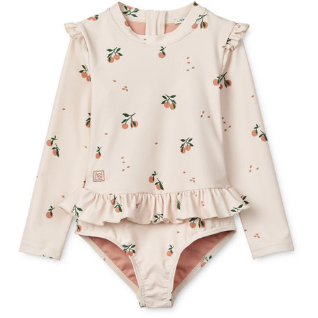 LIEWOOD Peach / Sea Shell Sille Printed Badedrakt