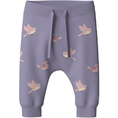 Name It Heirloom Lilac Birds Nbfvandora Bukser Box