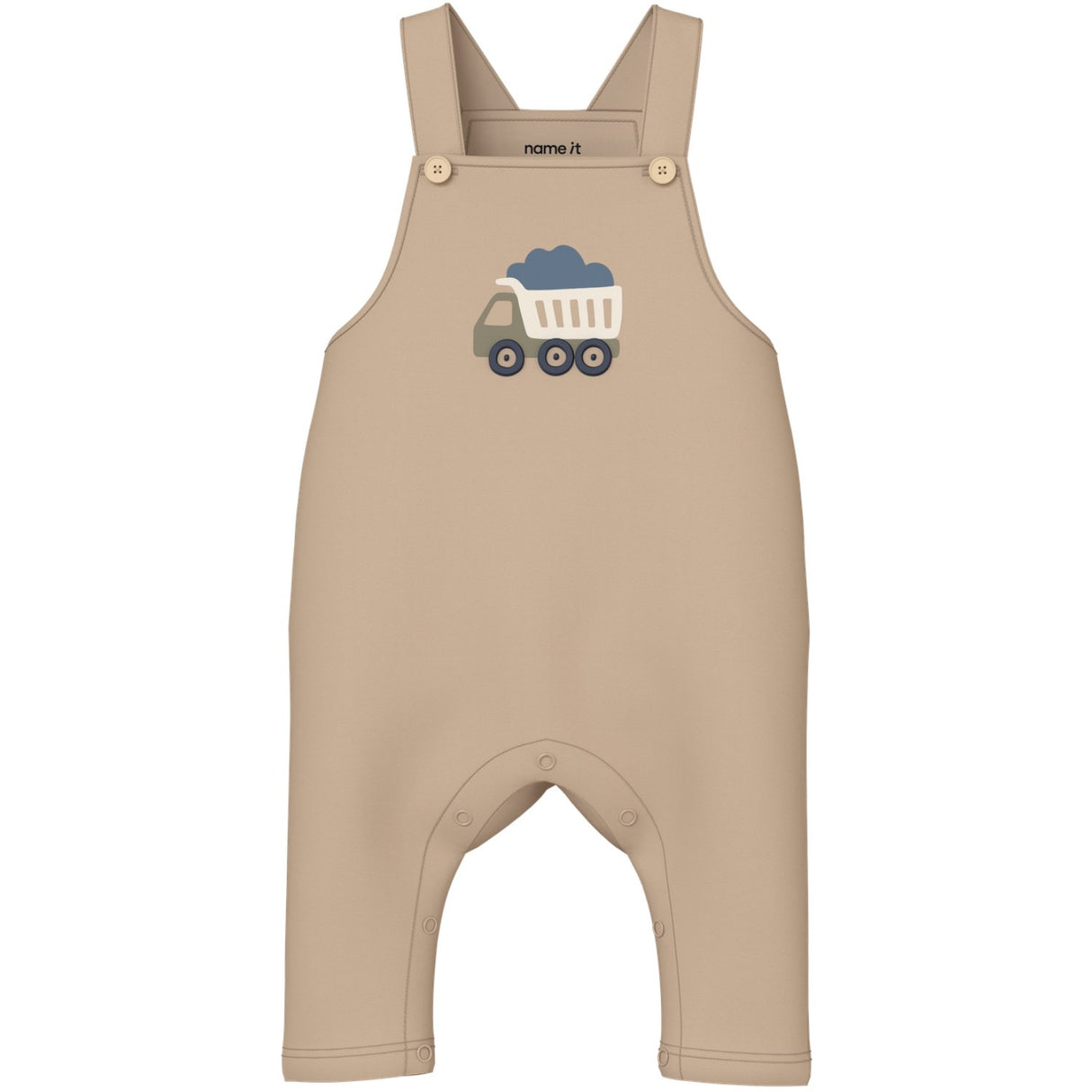 Name It Sesame Trucks Nbmvonne Sweat Overall Box Bru