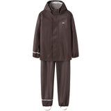 Name It Seal Brown Nkndry10 Rain Sett Fo Noos