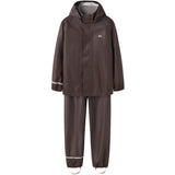 Name It Seal Brown Nkndry10 Rain Sett Fo Noos