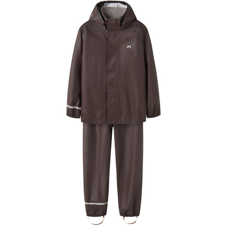 Name It Seal Brown Nkndry10 Rain Sett Fo Noos