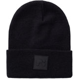 Name It Black Nknmalik Strikk Beanie Badge1