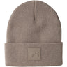 Name It Silver Mink Nknmalik Strikk Beanie Badge1