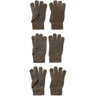 Name It Chocolate Chip Nmnmagic Strikk Hansker 3P