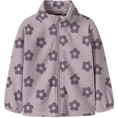 Name It Violet Ice Flower Nmnspektra Fleece Jakke Aop Fo