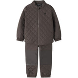 Name It Seal Brown Nmnchilly Quilt Sett Fo Noos