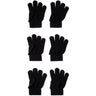 Name It Black Nmnmagic Strikk Hansker 3P