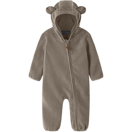 Name It Walnut Nbnmeeko Fleece Drakt Melange Noos