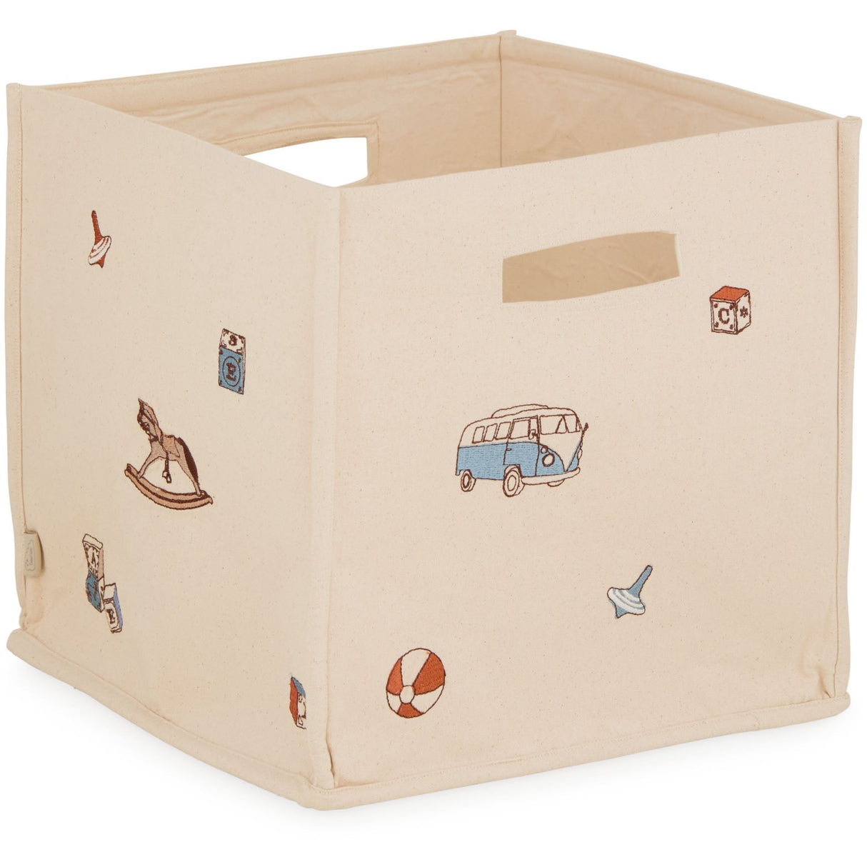 Cam Cam Copenhagen Vintage Toys Canvas Oppbevaring Kurv