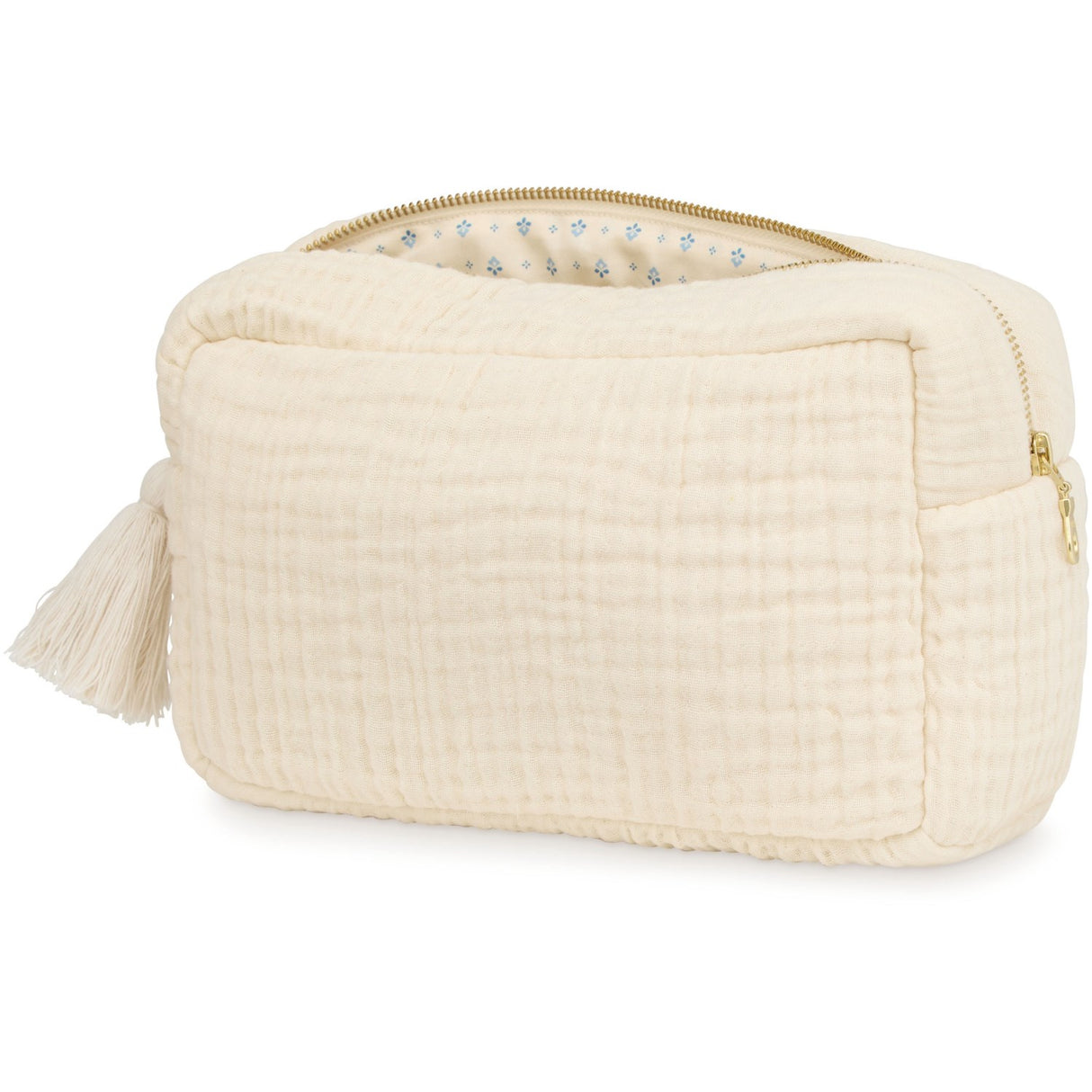 Cam Cam Copenhagen Anique White Capri Muslin Toiletry Veske