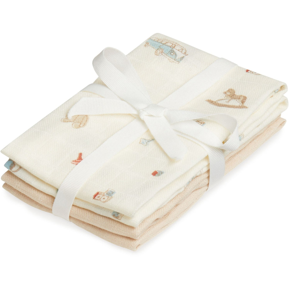 Cam Cam Copenhagen Vintage Toys Wash Cloth 4-Pakke