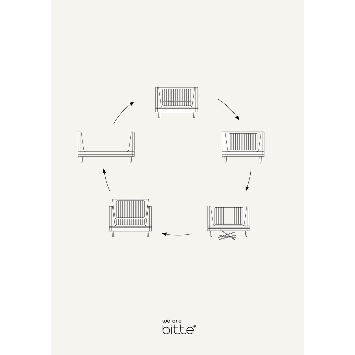 We Are Bitte Oak Nature Forlængersæt