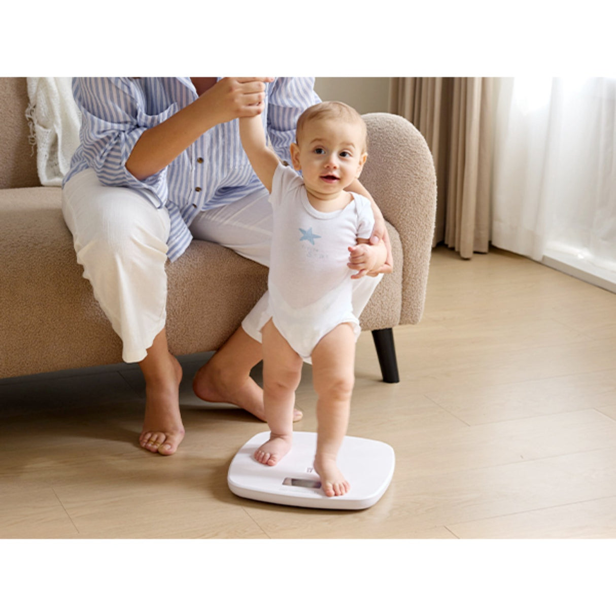 Momcozy Multi-Function Baby Scale - Weight & Height Measurement