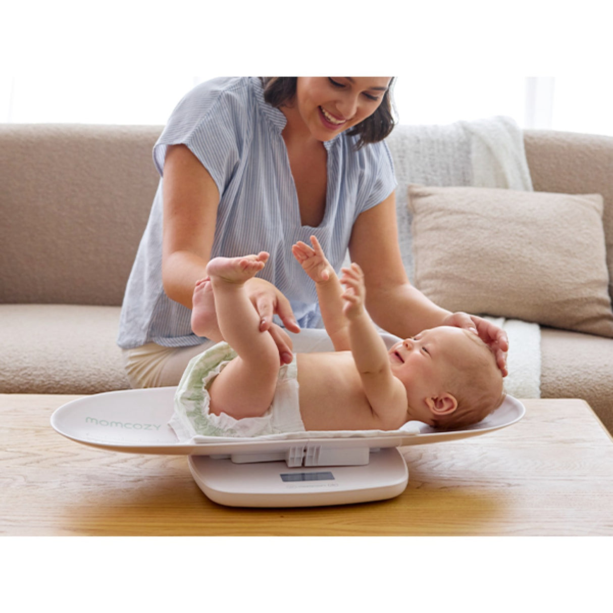 Momcozy Multi-Function Baby Scale - Weight & Height Measurement