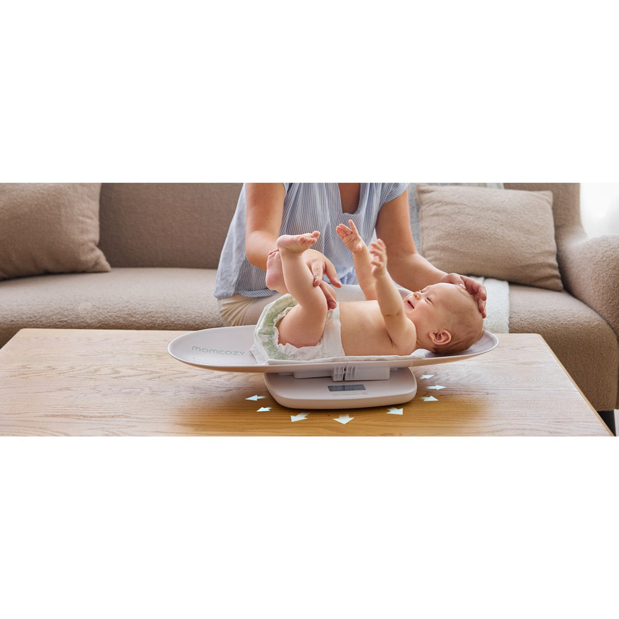 Momcozy Multi-Function Baby Scale - Weight & Height Measurement