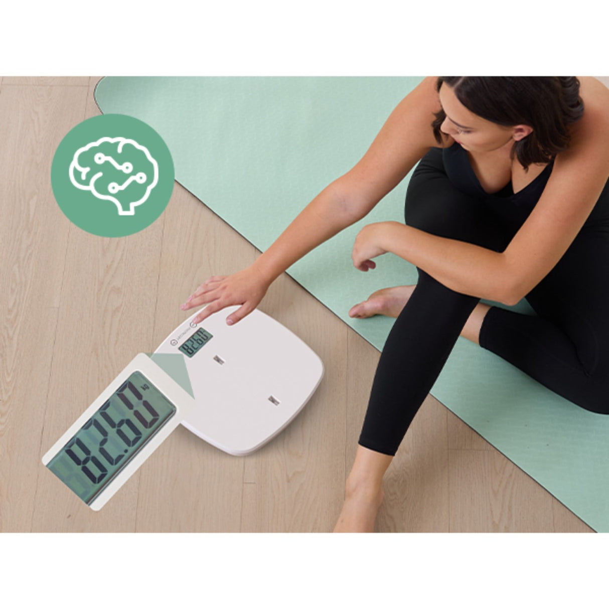 Momcozy Multi-Function Baby Scale - Weight & Height Measurement