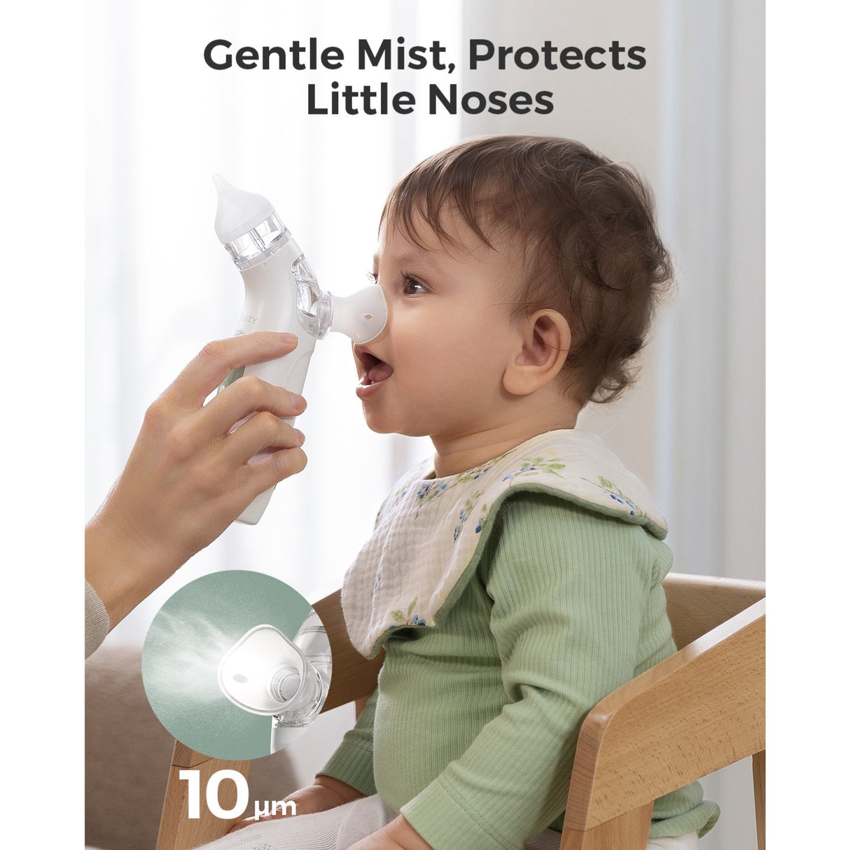 Momcozy BreezyClear™ 2-i-1 Spray & Suction Electric Nasal
