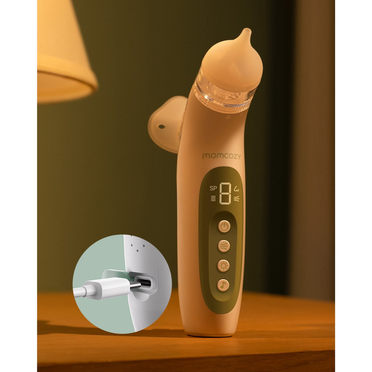 Momcozy BreezyClear™ 2-i-1 Spray & Suction Electric Nasal