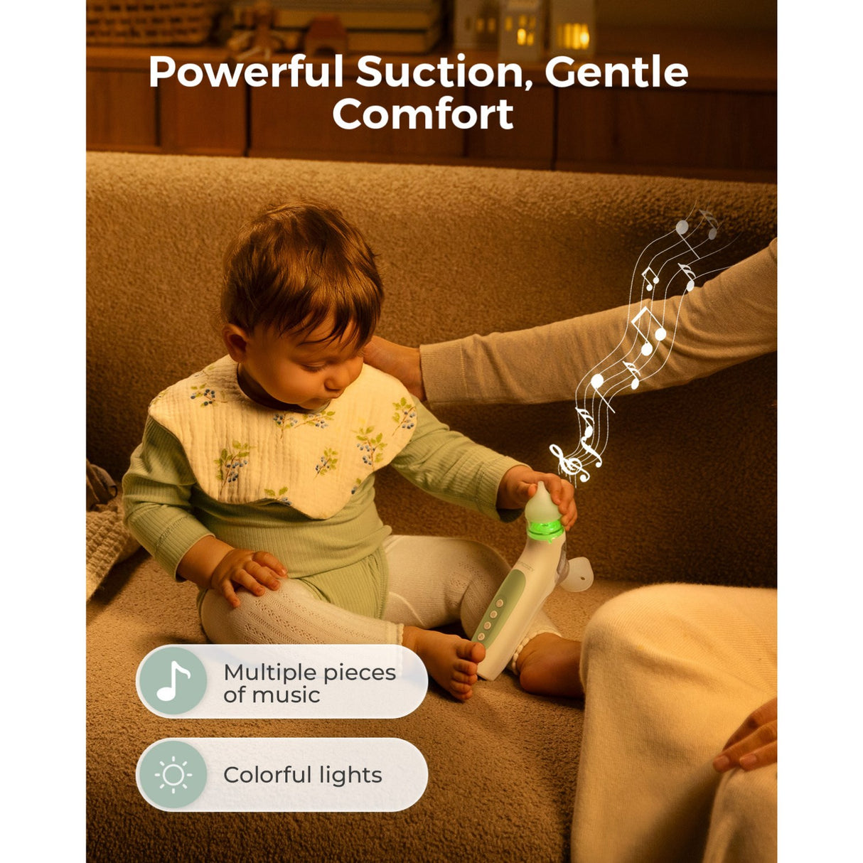 Momcozy BreezyClear™ 2-i-1 Spray & Suction Electric Nasal