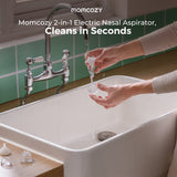 Momcozy BreezyClear™ 2-i-1 Spray & Suction Electric Nasal