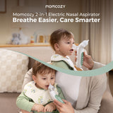 Momcozy BreezyClear™ 2-i-1 Spray & Suction Electric Nasal
