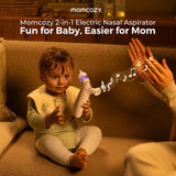 Momcozy BreezyClear™ 2-i-1 Spray & Suction Electric Nasal