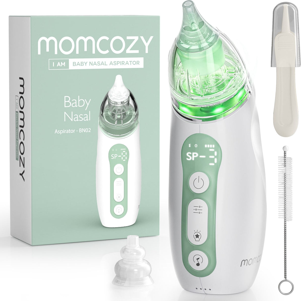 Momcozy Baby Nasal Aspirator- Long Battery Life