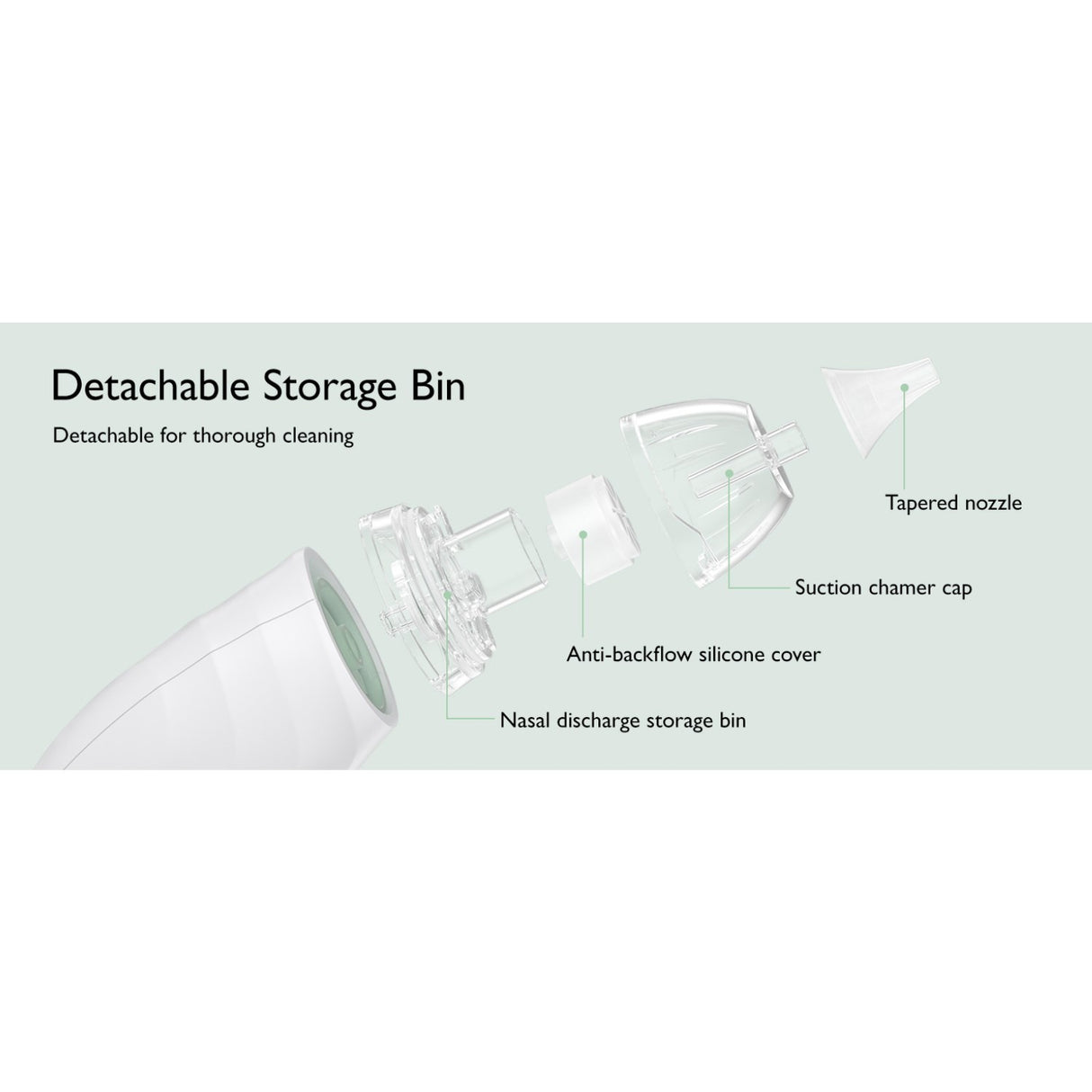 Momcozy Baby Nasal Aspirator- Long Battery Life