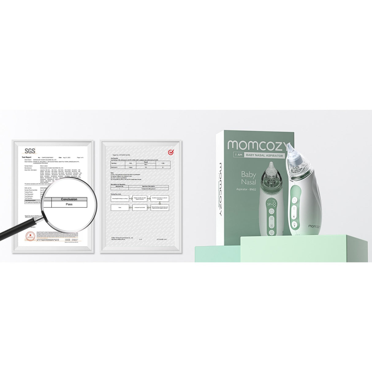 Momcozy Baby Nasal Aspirator- Long Battery Life