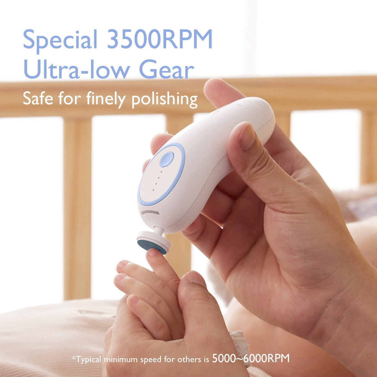 Momcozy Electric Baby Nail File - Low Noise