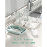 Momcozy Green 7 In 1 Baby Flaske Brush Sett