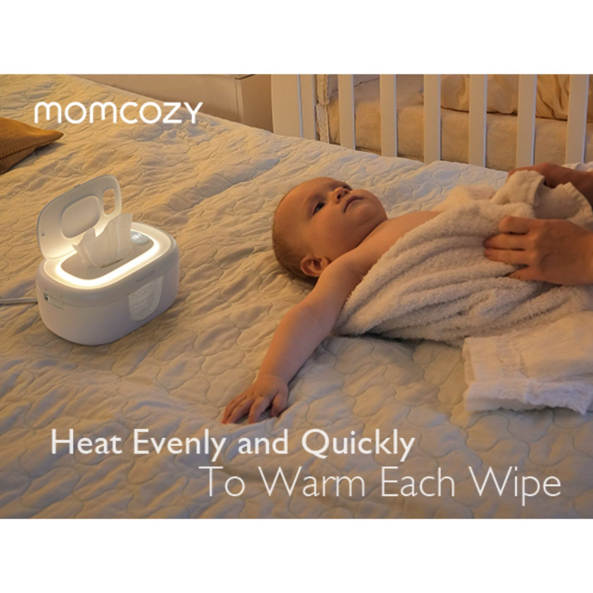 Momcozy Large Capacity Baby Wipe Warmer- EU Version