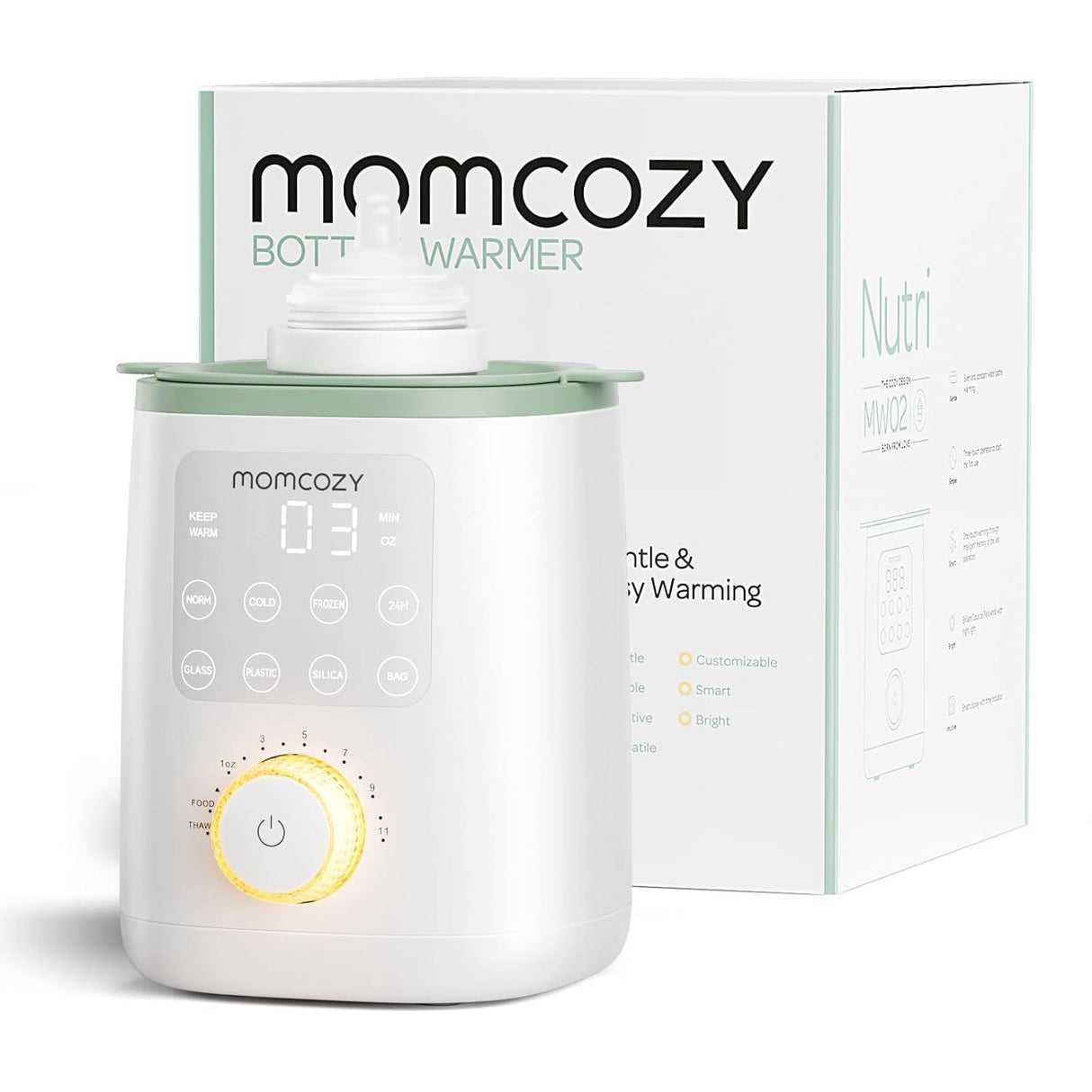 Momcozy Dual Lights Water Warmer For Night Feedings