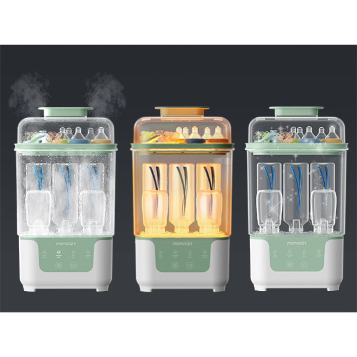 Momcozy BS04 4-in-1 Flaske Sterilizer And Dryer