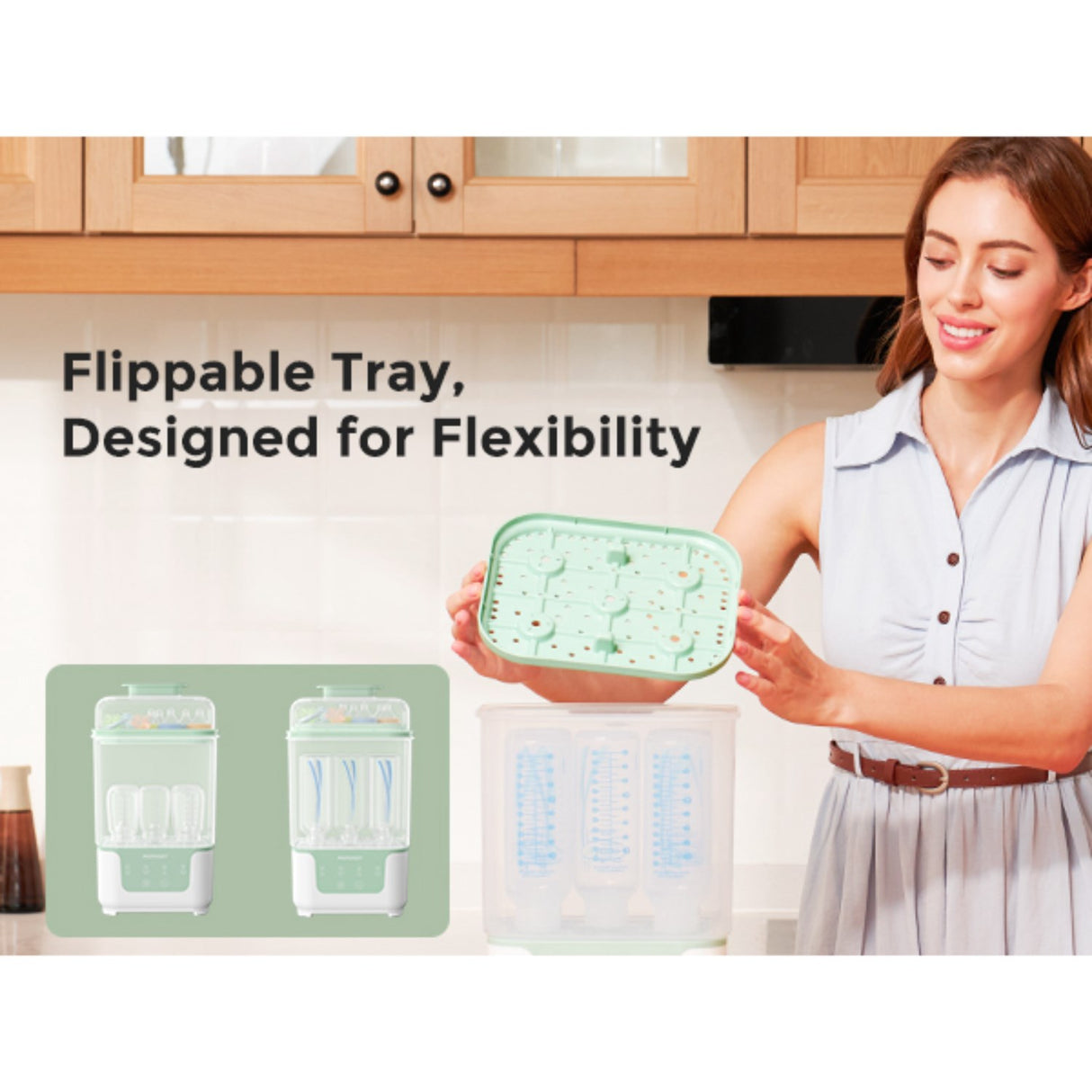 Momcozy BS04 4-in-1 Flaske Sterilizer And Dryer