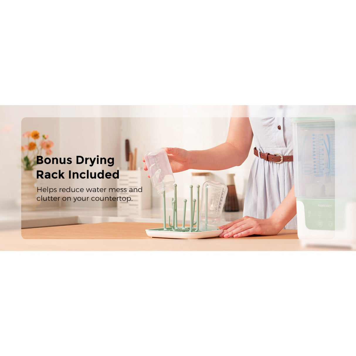 Momcozy BS04 4-in-1 Flaske Sterilizer And Dryer