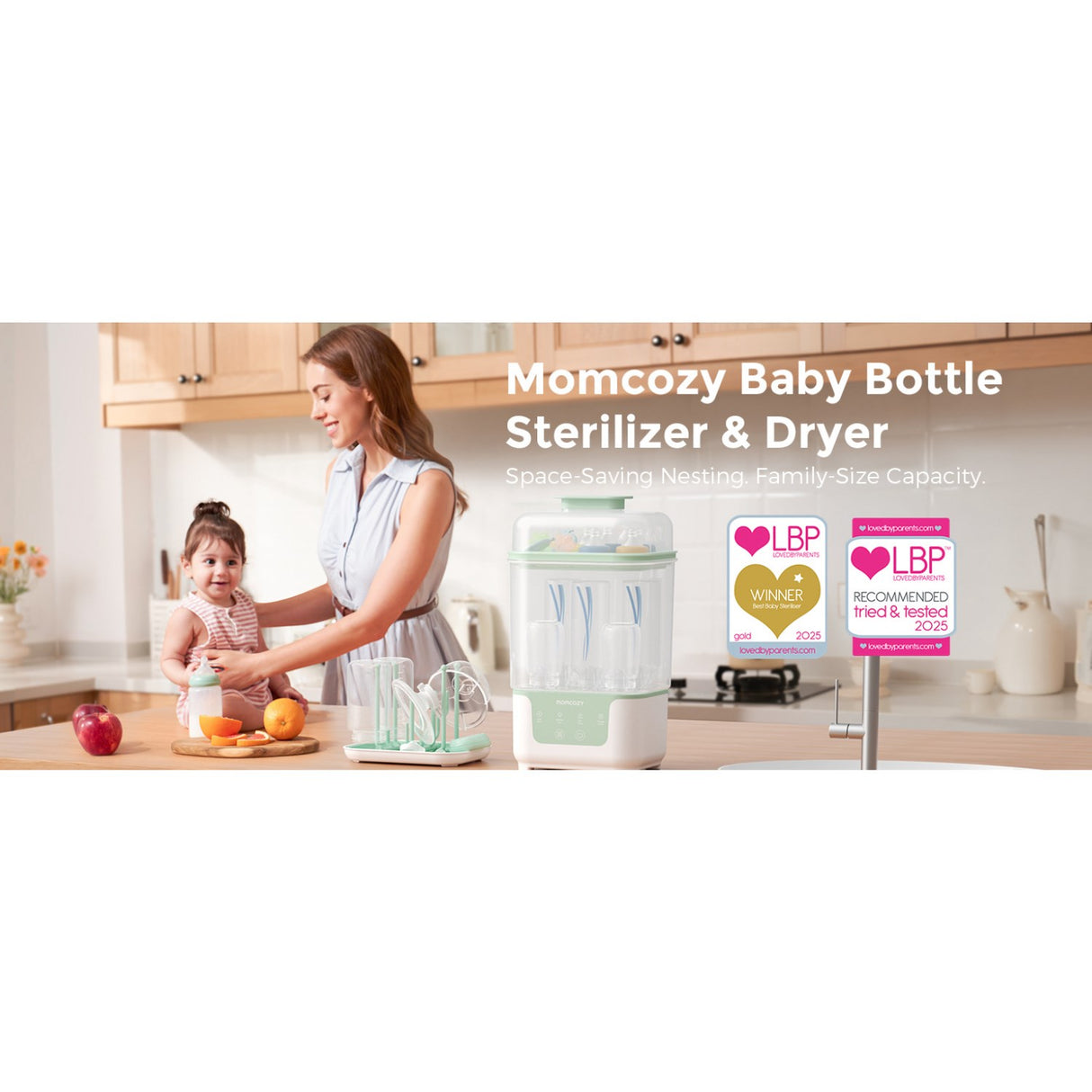 Momcozy BS04 4-in-1 Flaske Sterilizer And Dryer